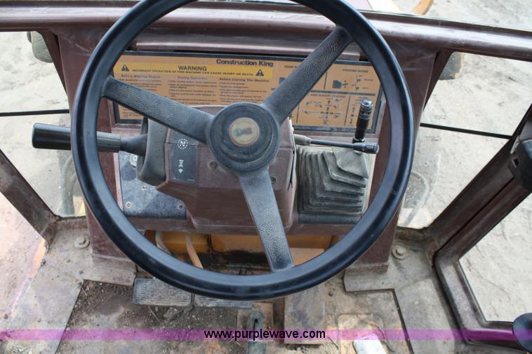 image for item A2001 1993 Case 580 Super K backhoe