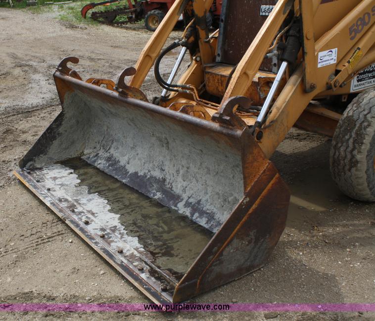image for item A2001 1993 Case 580 Super K backhoe