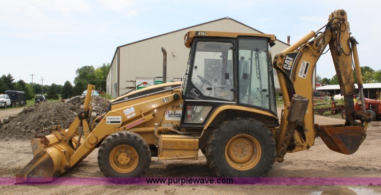 image for item A2004 1998 Caterpillar 416C backhoe