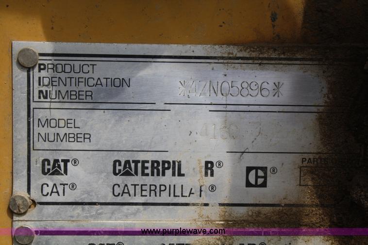 image for item A2004 1998 Caterpillar 416C backhoe