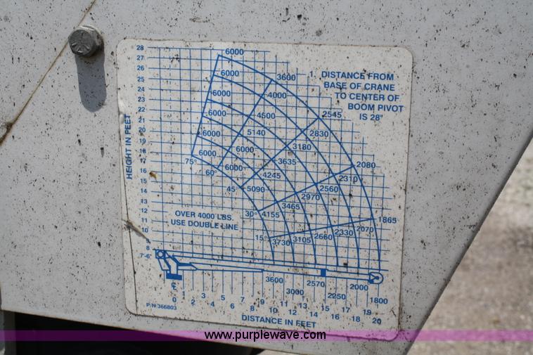 image for item A2095 2000 Ford F550 XL Super Duty utility pickup truck