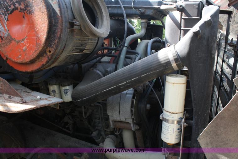 image for item A2134 1989 Ford L8000 dump truck with snow plow