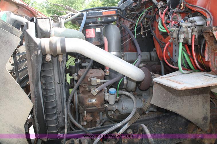 image for item A2134 1989 Ford L8000 dump truck with snow plow