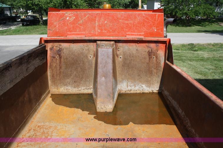 image for item A2134 1989 Ford L8000 dump truck with snow plow