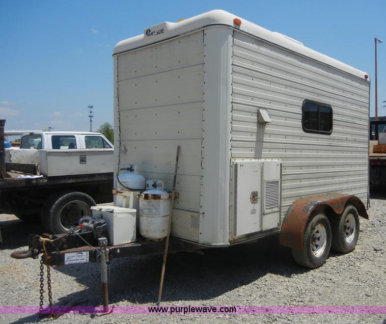 image for item A3020 1994 Pelsue 12' fiber optic splicing trailer