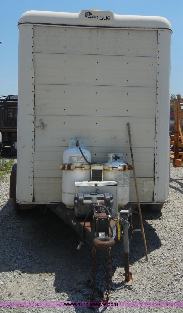 image for item A3020 1994 Pelsue 12' fiber optic splicing trailer