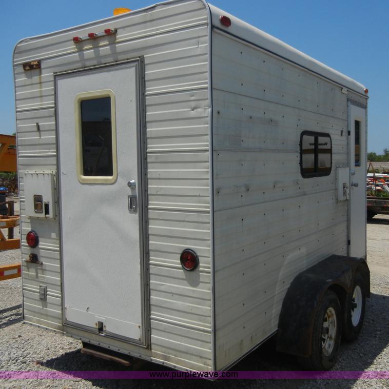 image for item A3020 1994 Pelsue 12' fiber optic splicing trailer