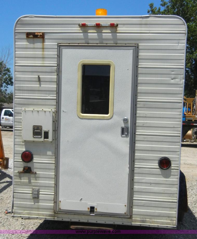 image for item A3020 1994 Pelsue 12' fiber optic splicing trailer