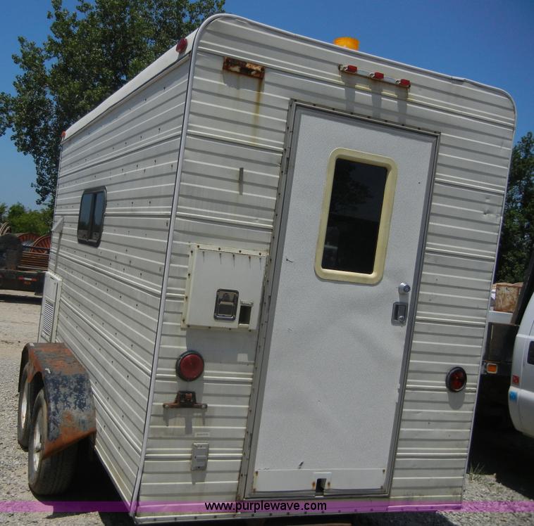 image for item A3020 1994 Pelsue 12' fiber optic splicing trailer