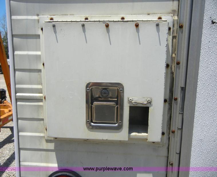 image for item A3020 1994 Pelsue 12' fiber optic splicing trailer