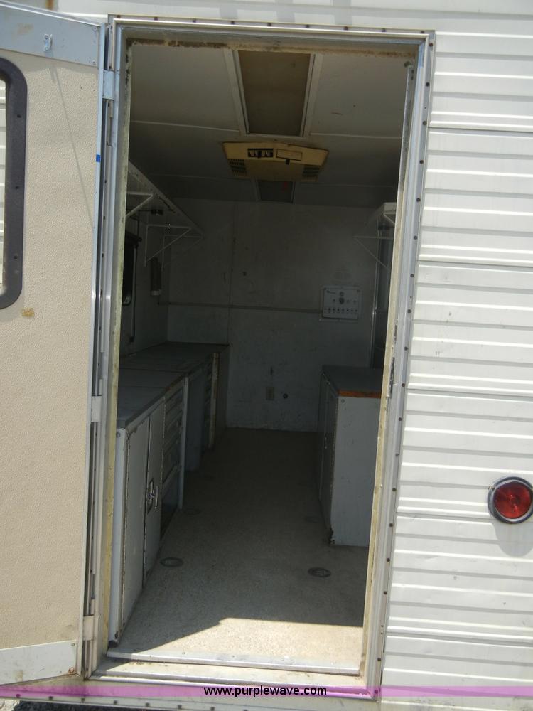 image for item A3020 1994 Pelsue 12' fiber optic splicing trailer