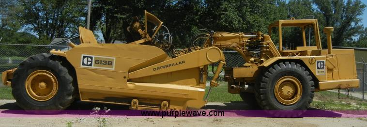 image for item A3041 1977 Caterpillar 613B paddle scraper