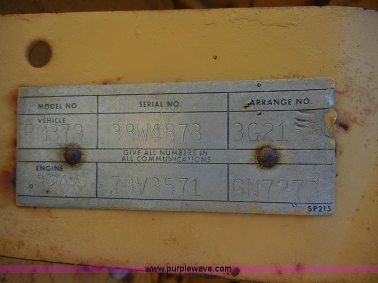 image for item A3041 1977 Caterpillar 613B paddle scraper