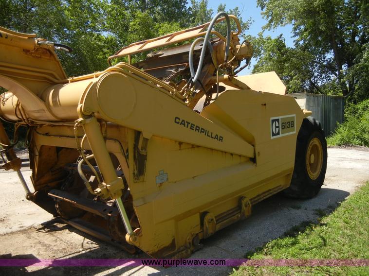 image for item A3041 1977 Caterpillar 613B paddle scraper