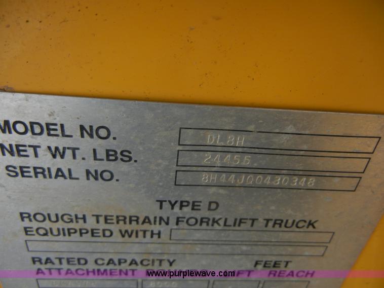 image for item A3068 Gehl DL8H 44 Dynalift telehandler