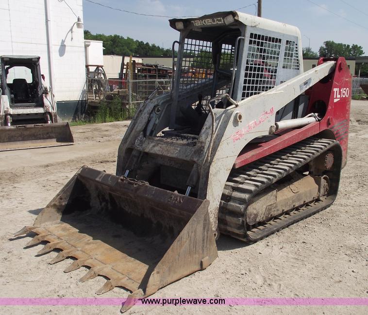 image for item A4158 2003 Takeuchi TL150 skid steer