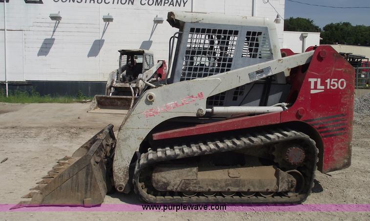 image for item A4158 2003 Takeuchi TL150 skid steer