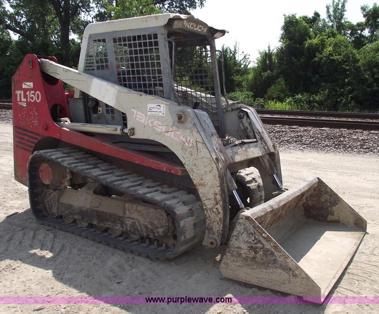 image for item A4160 2002 Takeuchi TL150 skid steer
