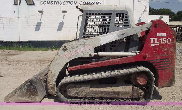 image for item A4160 2002 Takeuchi TL150 skid steer