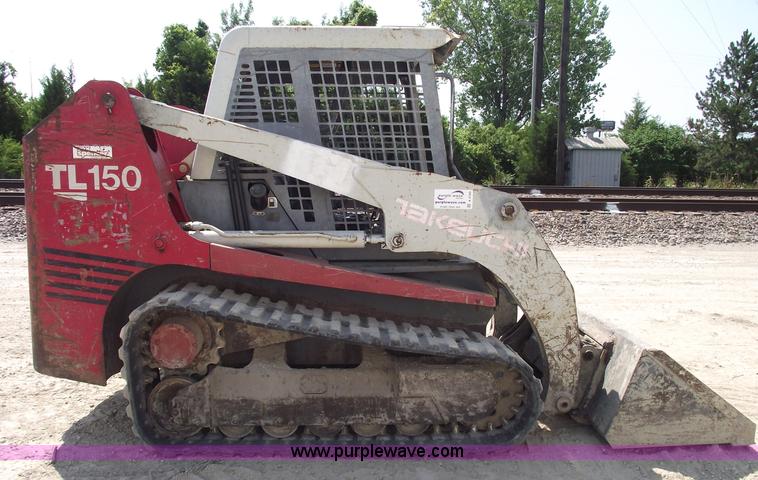 image for item A4160 2002 Takeuchi TL150 skid steer