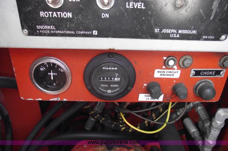 image for item A4185 Snorkelift A40 boom lift