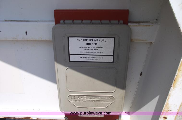 image for item A4185 Snorkelift A40 boom lift