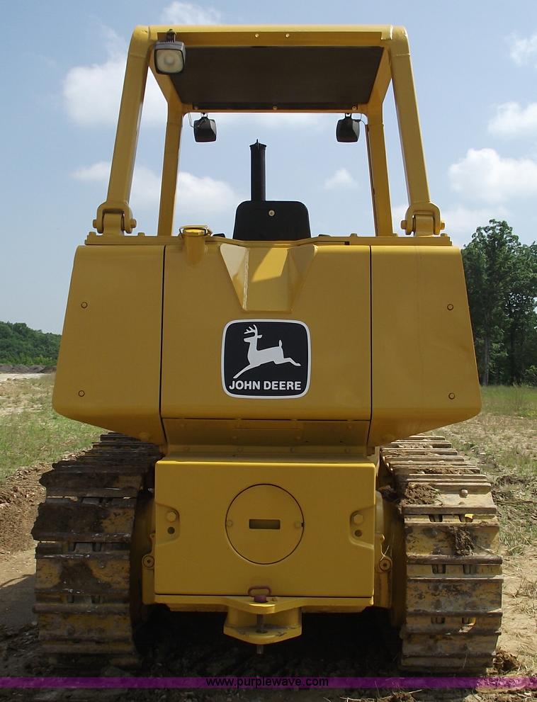 image for item A4186 1989 John Deere 755B track loader