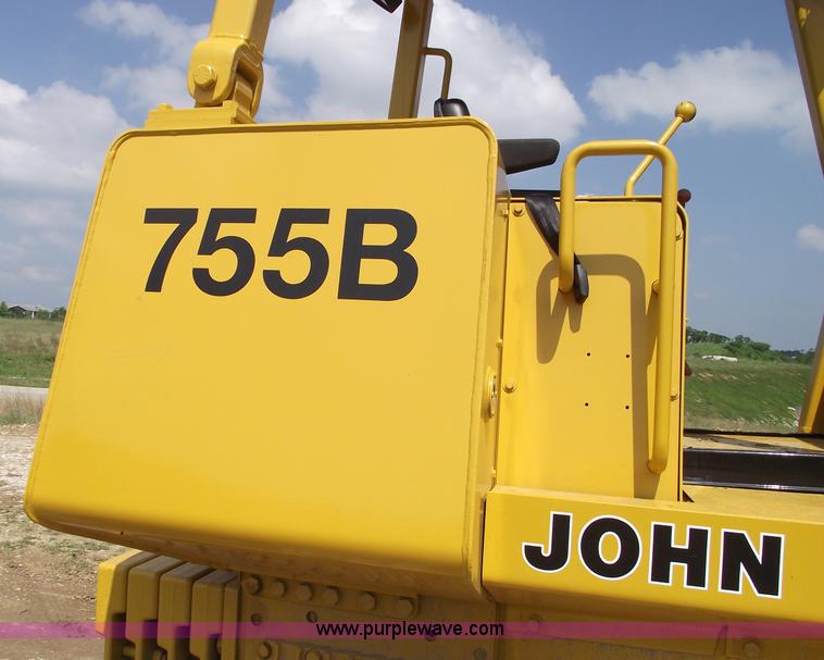 image for item A4186 1989 John Deere 755B track loader