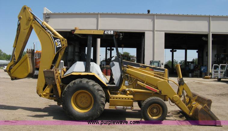 image for item A4261 1995 Caterpillar 416B backhoe