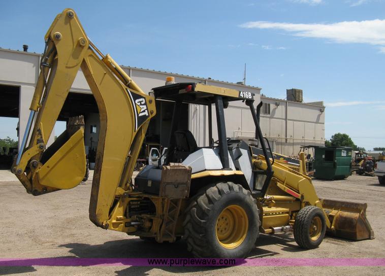 image for item A4261 1995 Caterpillar 416B backhoe