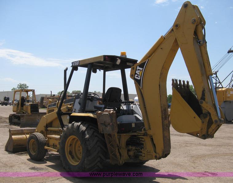 image for item A4261 1995 Caterpillar 416B backhoe