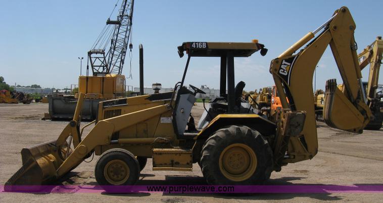 image for item A4261 1995 Caterpillar 416B backhoe