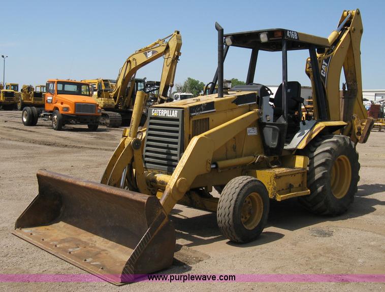 image for item A4261 1995 Caterpillar 416B backhoe