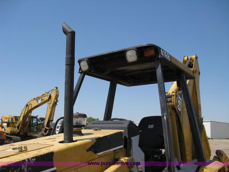 image for item A4261 1995 Caterpillar 416B backhoe