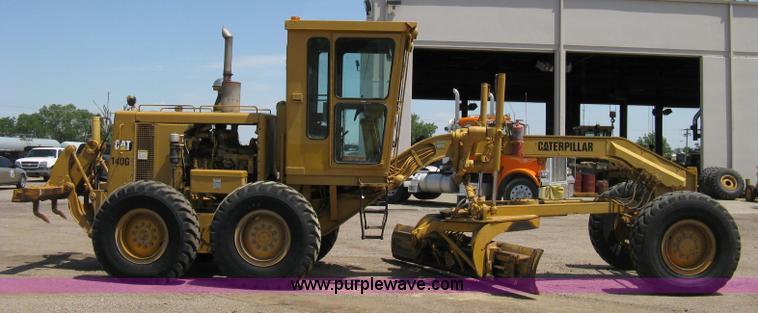 image for item A4262 1990 Caterpillar 140G motor grader
