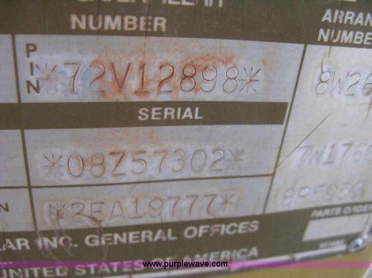 image for item A4262 1990 Caterpillar 140G motor grader