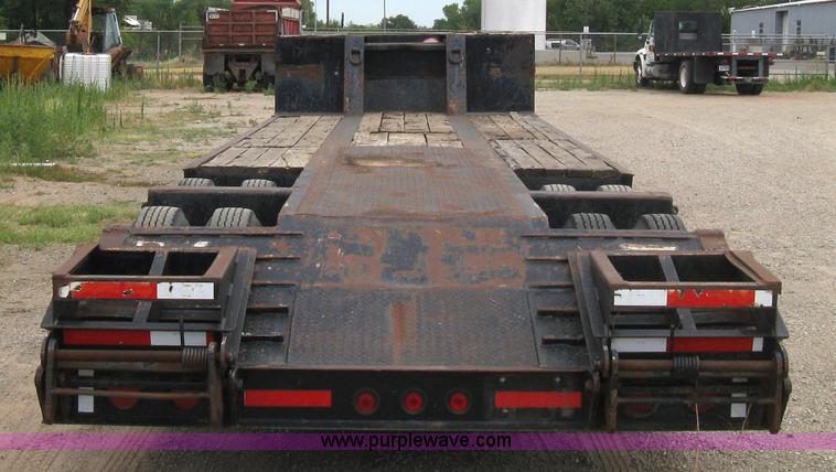 image for item A4278 1983 Fruehauf 38' lowboy trailer