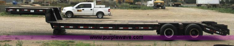 image for item A4278 1983 Fruehauf 38' lowboy trailer