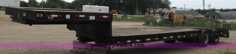 image for item A4278 1983 Fruehauf 38' lowboy trailer