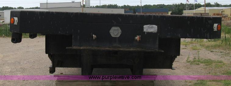 image for item A4278 1983 Fruehauf 38' lowboy trailer