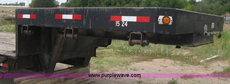 image for item A4278 1983 Fruehauf 38' lowboy trailer