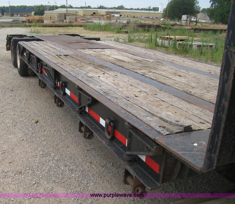 image for item A4278 1983 Fruehauf 38' lowboy trailer
