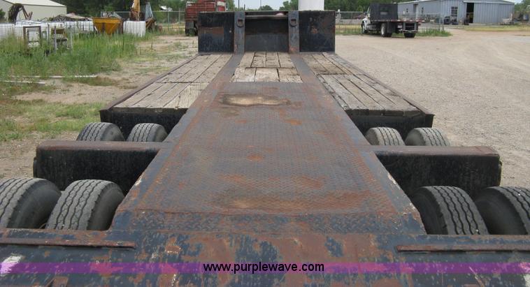 image for item A4278 1983 Fruehauf 38' lowboy trailer