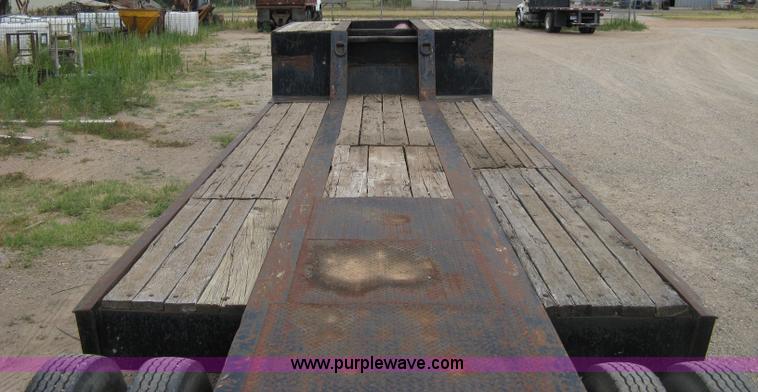 image for item A4278 1983 Fruehauf 38' lowboy trailer