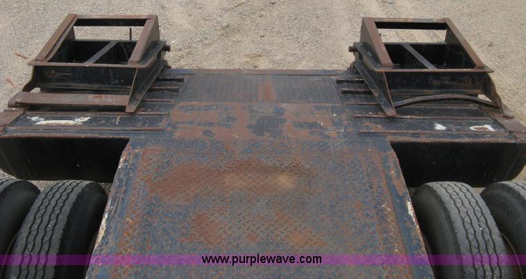 image for item A4278 1983 Fruehauf 38' lowboy trailer