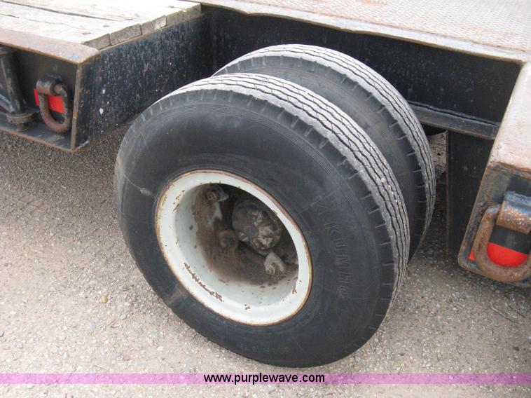 image for item A4278 1983 Fruehauf 38' lowboy trailer