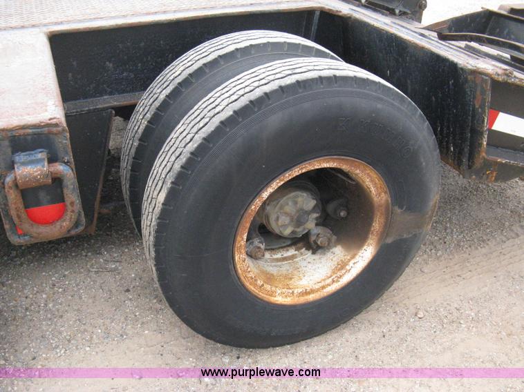 image for item A4278 1983 Fruehauf 38' lowboy trailer