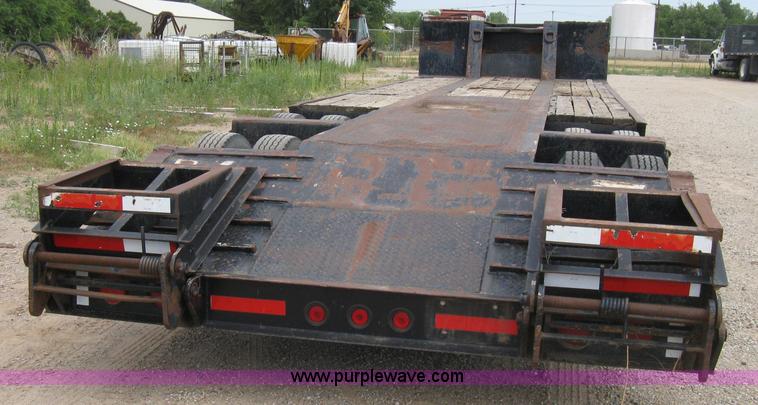image for item A4278 1983 Fruehauf 38' lowboy trailer