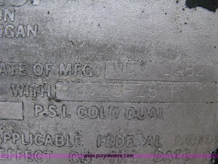 image for item A4278 1983 Fruehauf 38' lowboy trailer