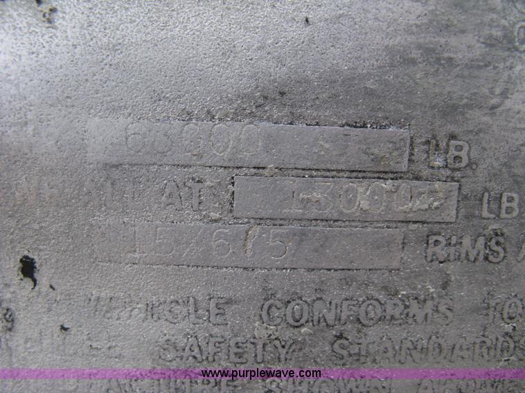 image for item A4278 1983 Fruehauf 38' lowboy trailer